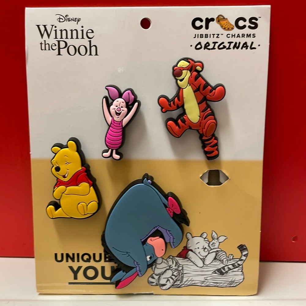 Winnie the Pooh Official Crocs Jibbitz Charms